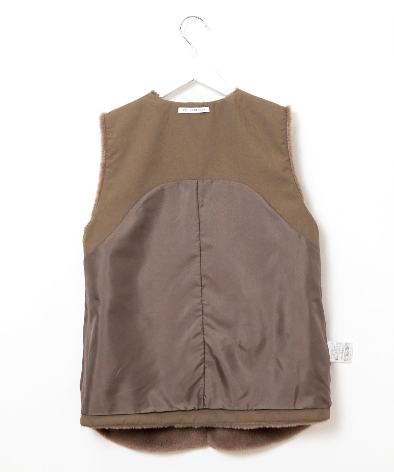 レディース フェイクファー ベスト通販 [0204-56451] - クロコダイル