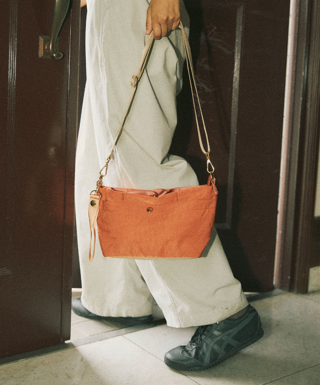 TRIP.INN】2WAY ぴったりポケット横型ショルダーバッグ M Life Style