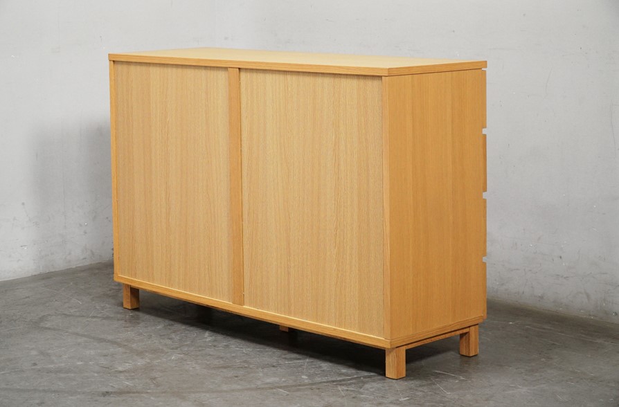 無印良品 MUJI オーク材 ワイドチェスト出張買取-アドア東京- 4段