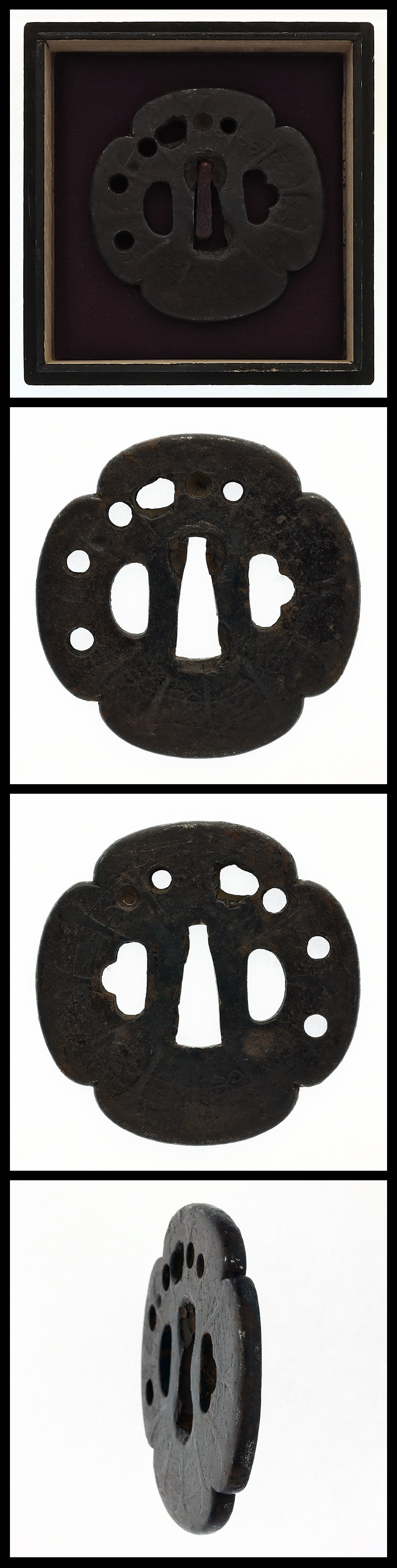 鐔:無銘(薩摩） | 日本刀販売の葵美術