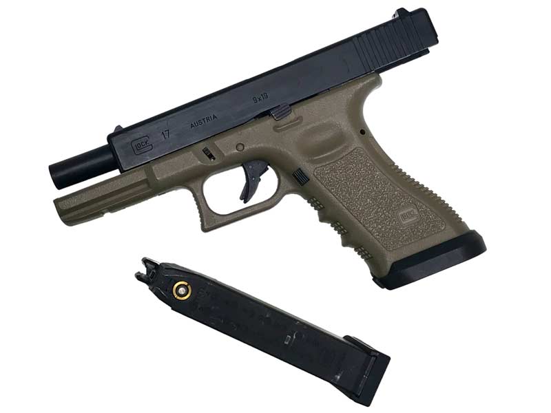 東京マルイ] グロック17カスタム フラットダークアース ガスブロー