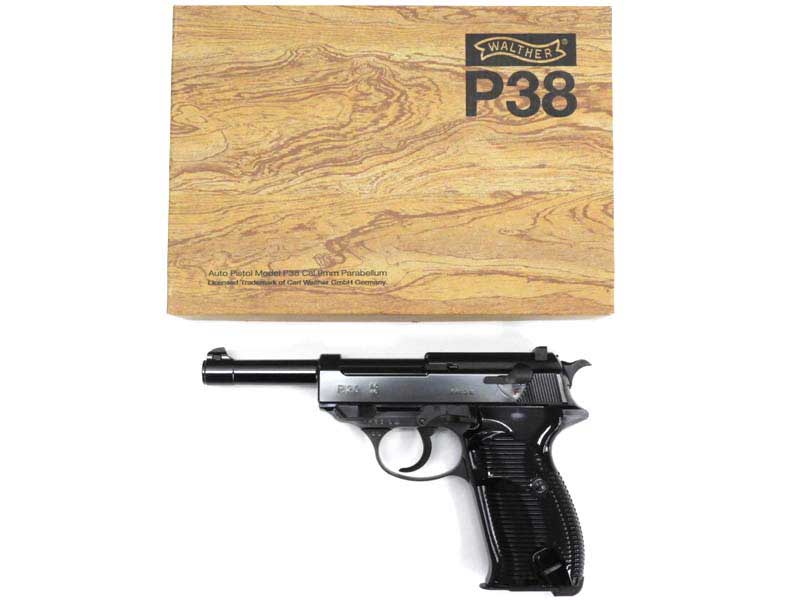 マルシン ワルサーP-38 ブローバック ブラックメタル仕様 マルゼン