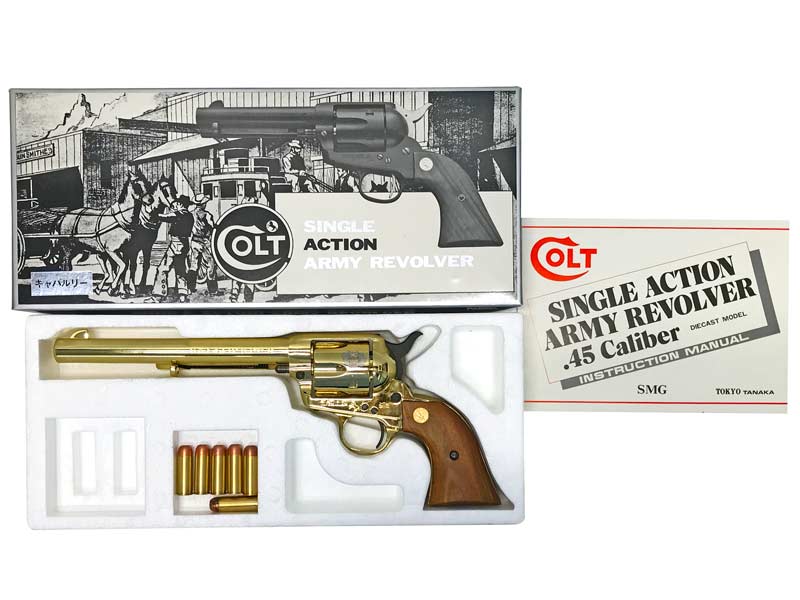 タナカ] コルト SAA キャバルリー 金属モデルガン シリンダーに錆あり