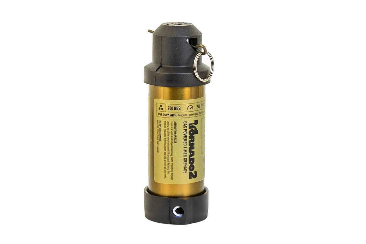 Airsoft Innovations Tornado 2 Timer Grenade ( Gold )