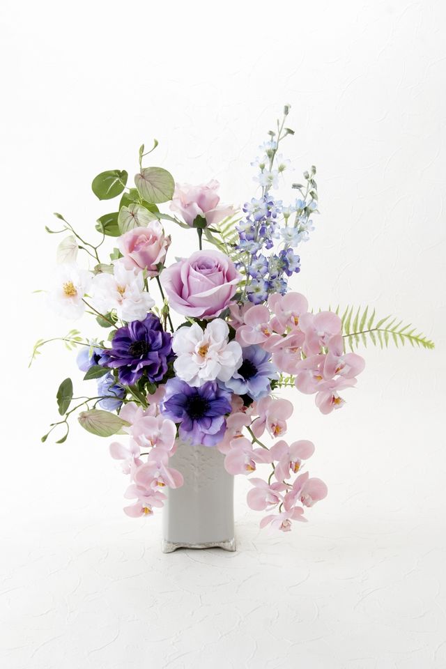 造花・アーティフィシャルフラワー・インテリアアレンジメント】バラや