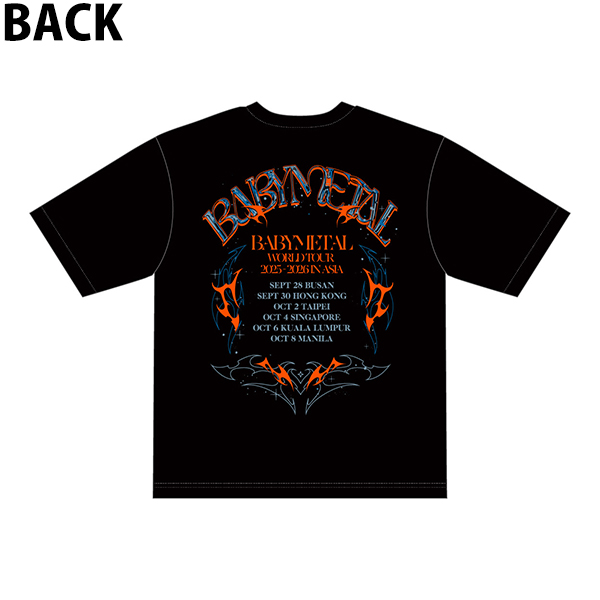 フィリピン輸入品】「123! THUNDER!」TEE (WORLD TOUR 2025-2026 ASIA