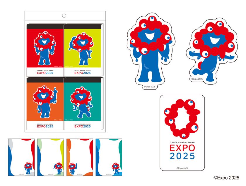 2025大阪・関西万博公式ライセンス商品』 文具雑貨シリーズ 3月下旬