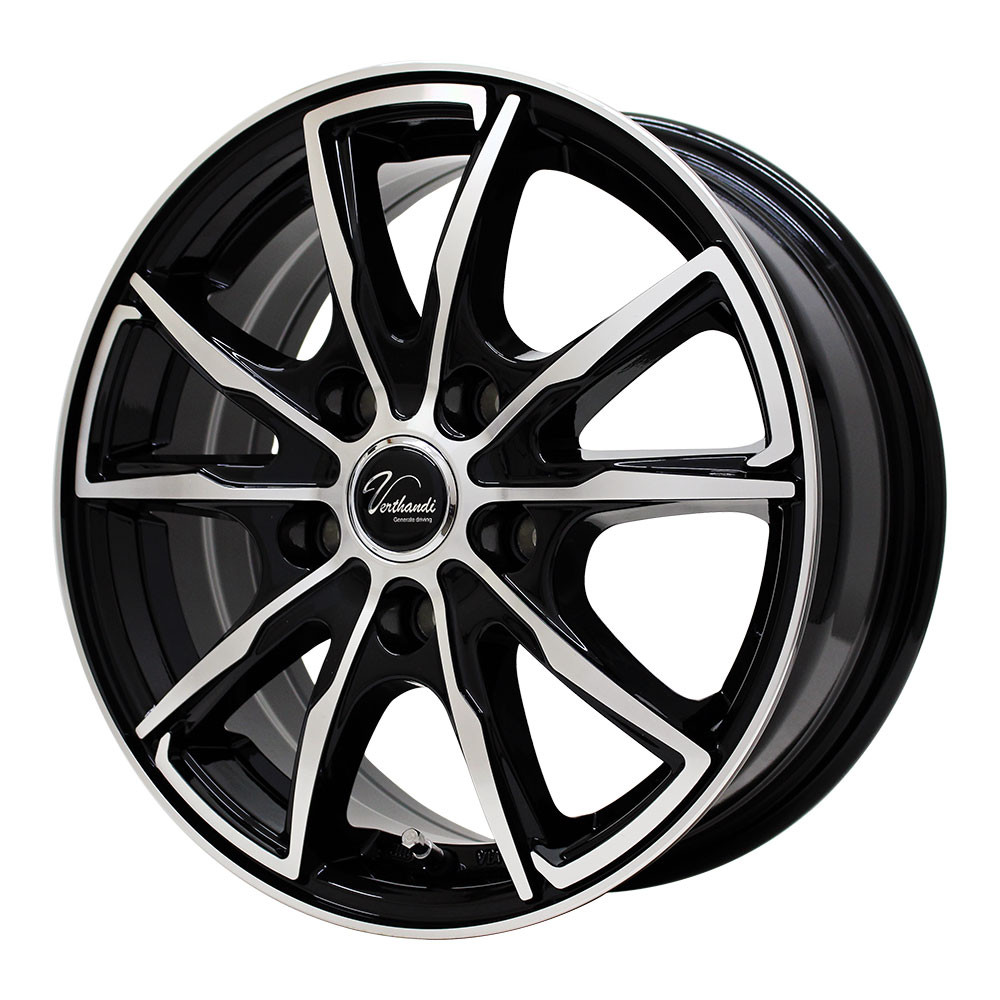 Verthandi PW-S10 15x6.0 45 100x5 BK/POLISH - オートウェイ