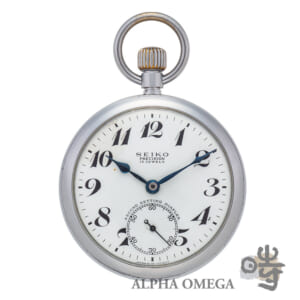 セイコー プレシジョン 91-0020 19セイコー 鉄道時計 15石 水鉄 24