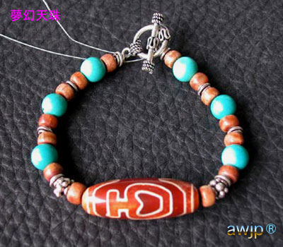 西蔵天珠ブレスレット 3) | チベット天珠専門店 awjp