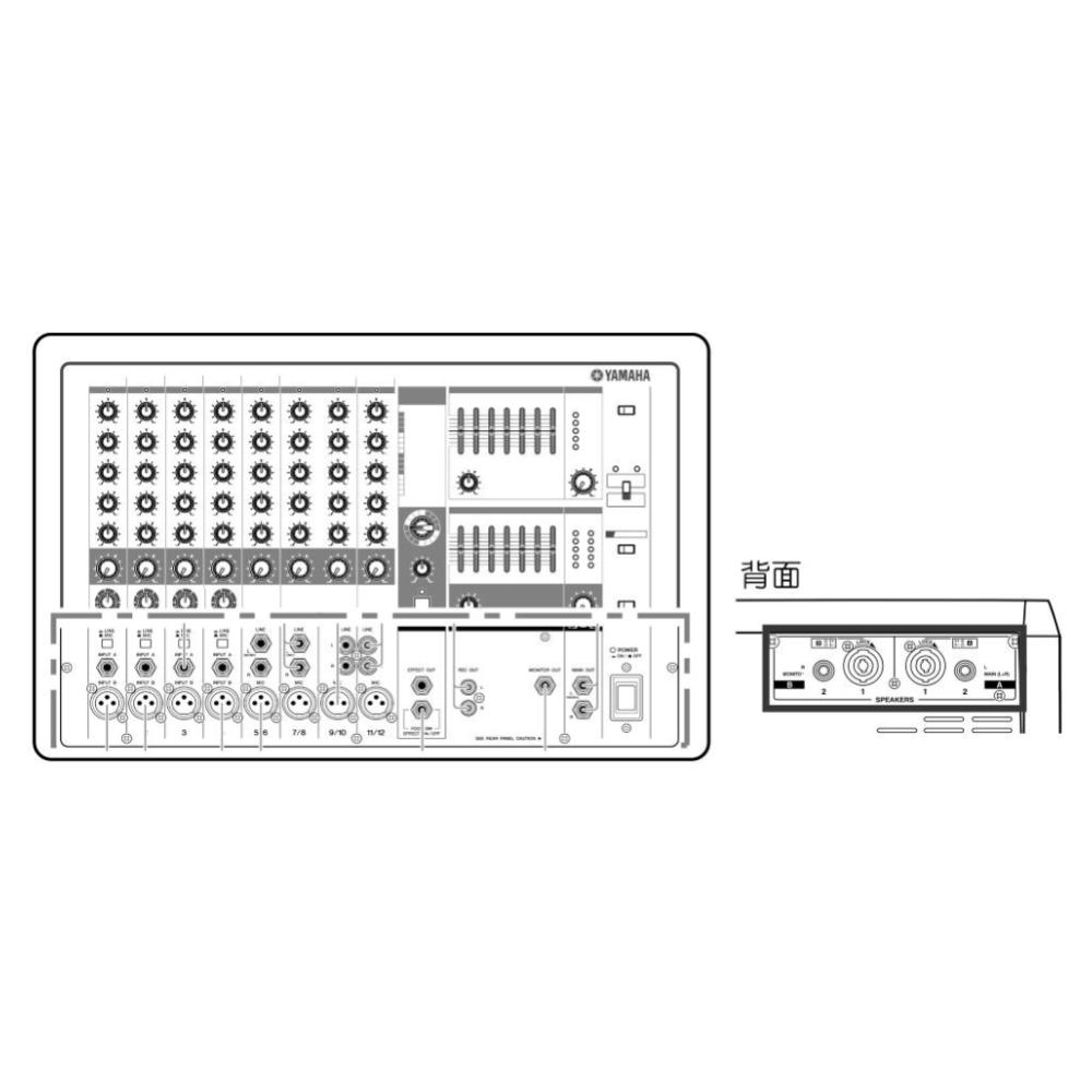 パワードミキサー（EMX312SC）の製品詳細｜映像音響テクニカル