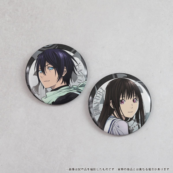 ノラガミ 缶バッジセット／夜ト&ひより: キャラグッズ｜bones store