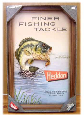 アンティークパネル】Heddon/ヘドン 1962パブサイン #1167 - 【バス