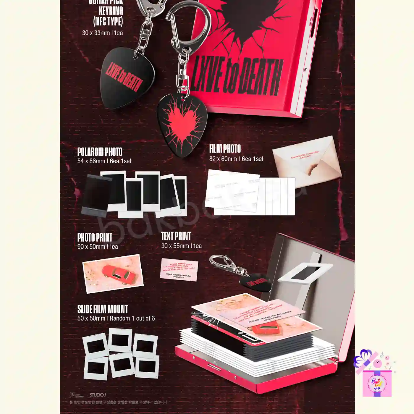 Xdinary Heroes – LXVE to DEATH (Tin Case ver.) [7th Mini Album