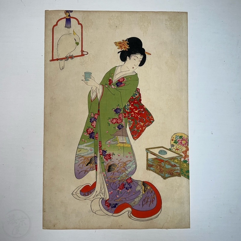 幕末屋 • 徳川時代貴婦人之図 豊原（楊洲）周延 (木版画・浮世絵