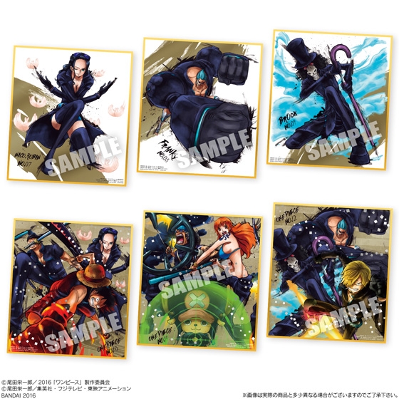 ONE PIECE 色紙ART｜発売日：2016年8月9日｜バンダイ キャンディ公式サイト