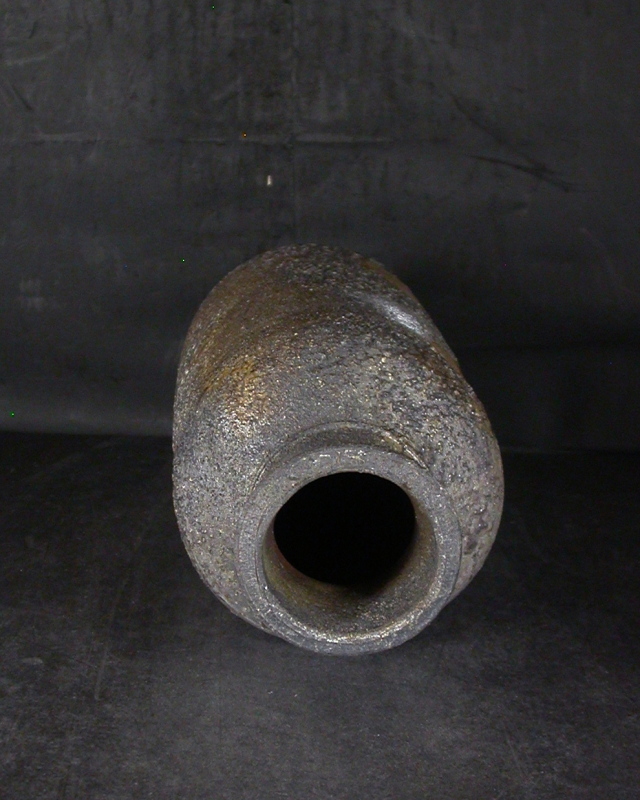 備前焼 登窯 備前焼中堅作家 松本 勝哉 共箱付き窯変花入2 備前焼卸