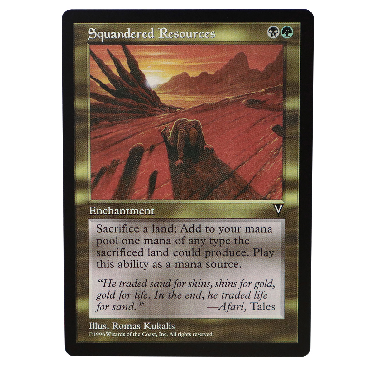 Squandered Resources VIS normal – mtg proxy cards from $2.9, free