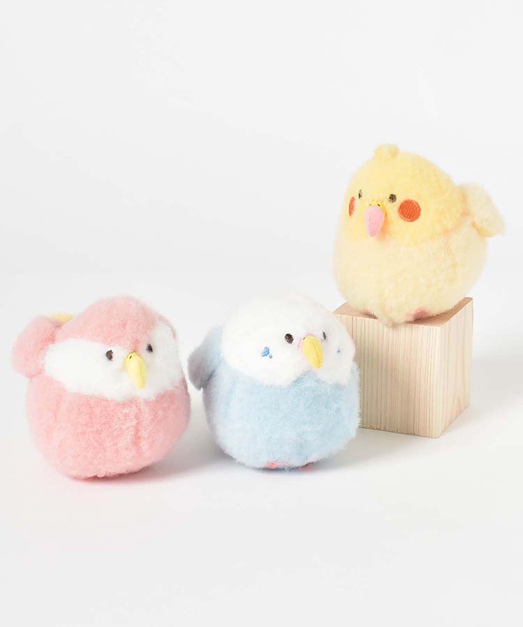 ぽわびよりぬいぐるみ ぬいぐるみ キャラクター グッズ オカメインコ