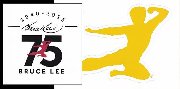 公式ブルース・リーステッカーセット｜ブルース・リーファッション