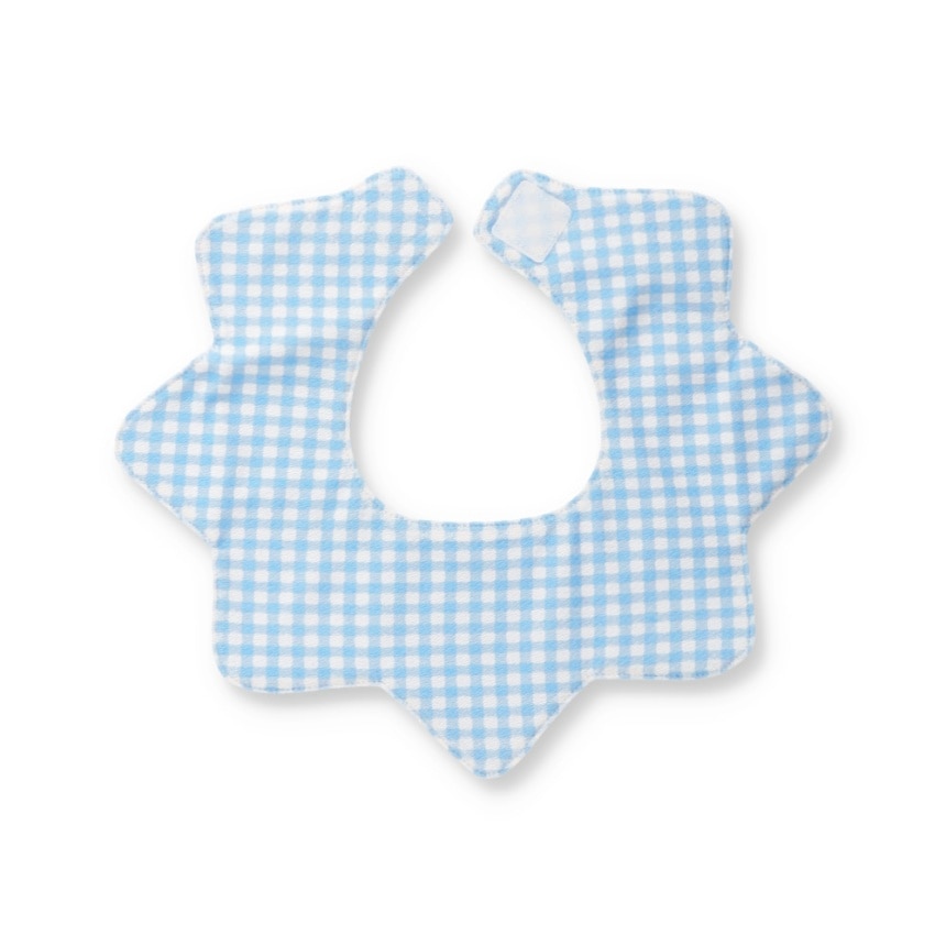 ベビー/リバーシブル】ギザギザギンガムチェックスタイ 2025春夏