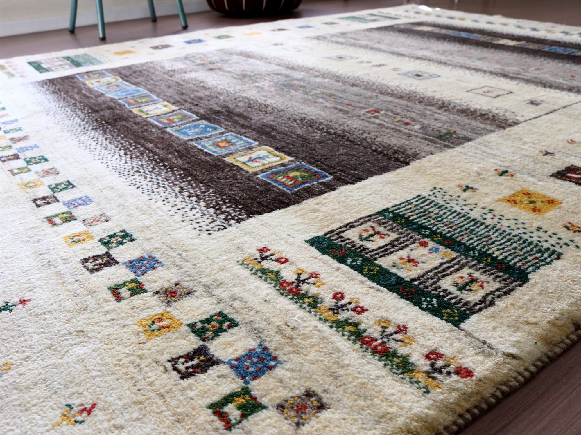 ギャッベ（ギャベ）専門店 インプレッションオブギャッベ / 手織りラグ