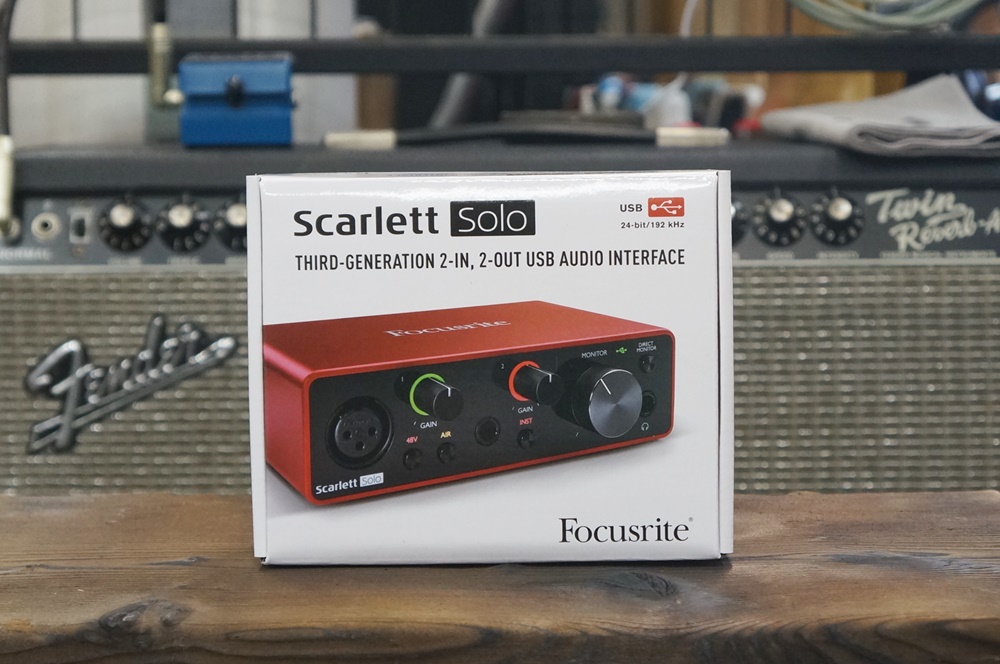 Focusrite Scarlett solo 3rd Gen / 楽器屋BOW オンラインストア