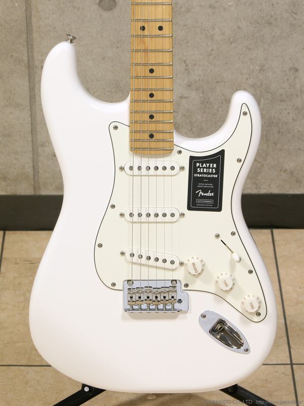Fender Player Stratocaster [Polar White] 【特価品】 - 楽器堂