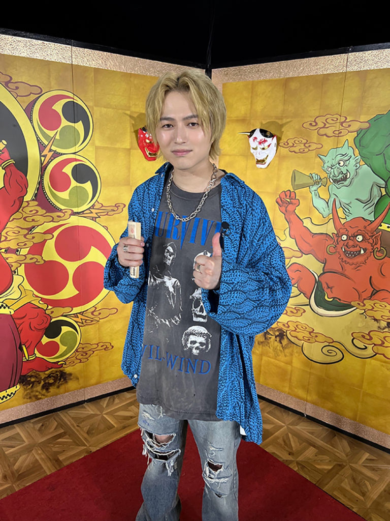 衣装協力：Novelbright・竹中雄大さん/TV出演「千鳥の鬼レンチャン3