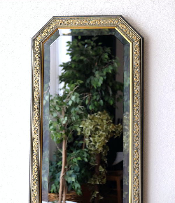 イタリア製 姿見 鏡 壁掛け ウォールミラー おしゃれ 壁掛けミラー