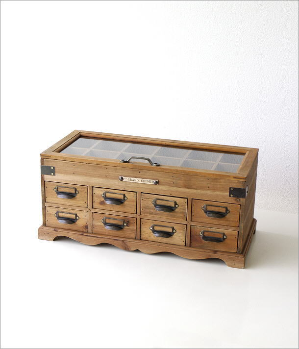 コレクションボックス 木製 おしゃれ ナチュラル アンティーク