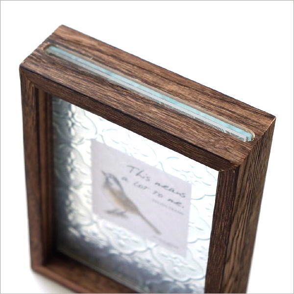 フォトフレーム 卓上 写真立て おしゃれ フォトスタンド 木製 ガラス