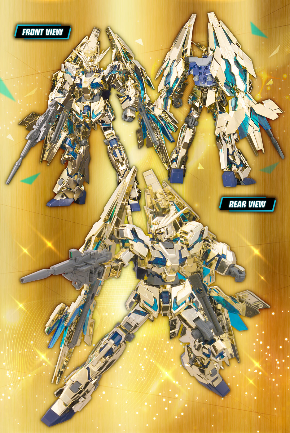 HG 1/144 ガンダムベース限定 ユニコーンガンダム3号機 フェネクス