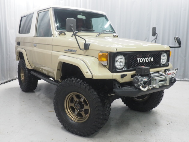 H12ランクル74ZXハイリフト5速マニュアル前後デフロックWARN