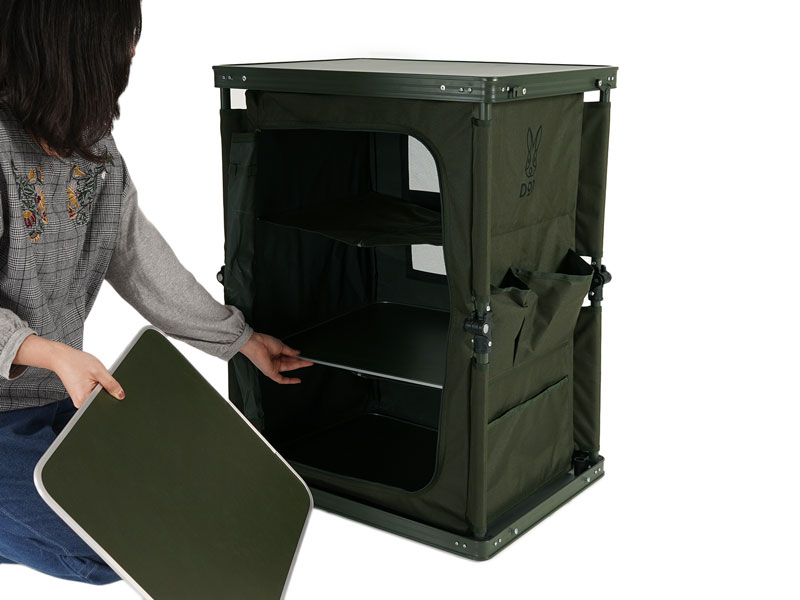 マルチキッチンテーブル（タン） TB1-38-TN - DOD（ディーオーディー