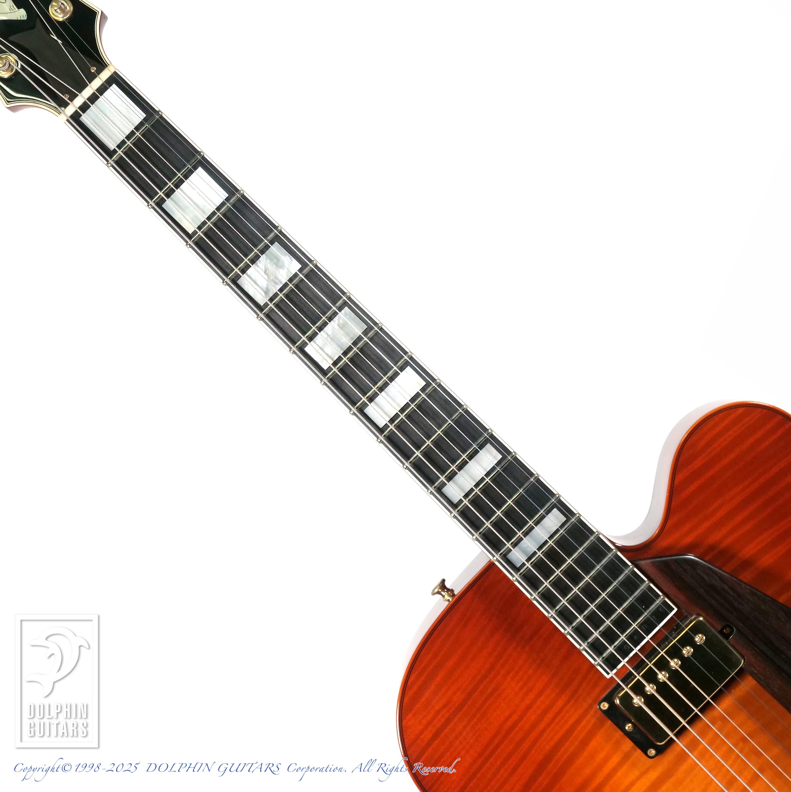 D'AQUISTO DQ-JZ Jazz Line (Violin Burst)|ドルフィンギターズ