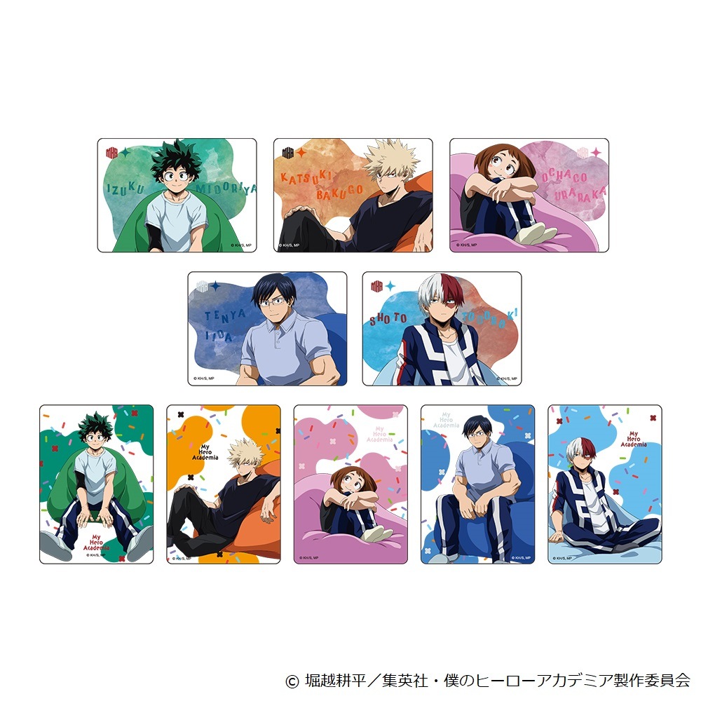 TVアニメ『僕のヒーローアカデミア』の新規描き下ろしビジュアルを使用