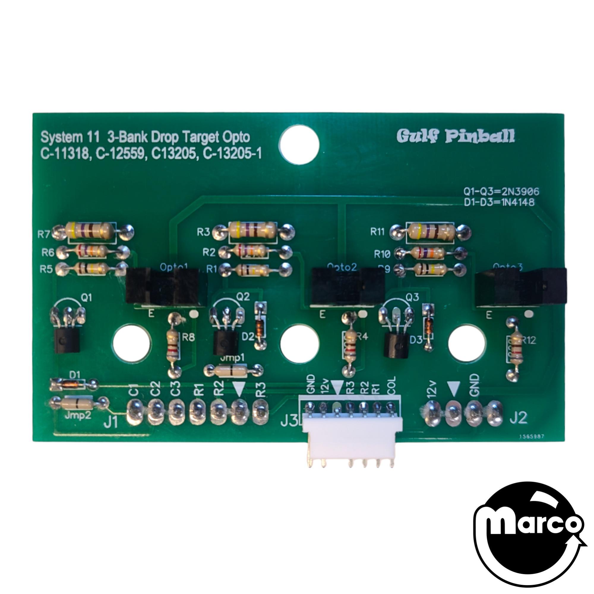 C-13205-1 - Opto board drop target 3 bank - Marco Specialties