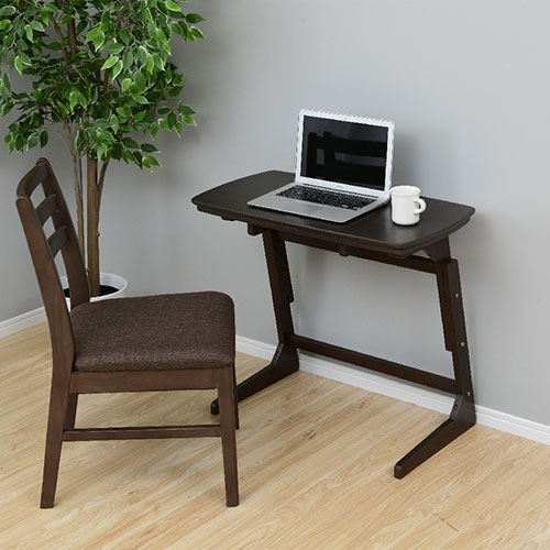 高さを変えられる小机こたつ【布団セット】 GDX-F752(DB)-FSET YAMAZEN