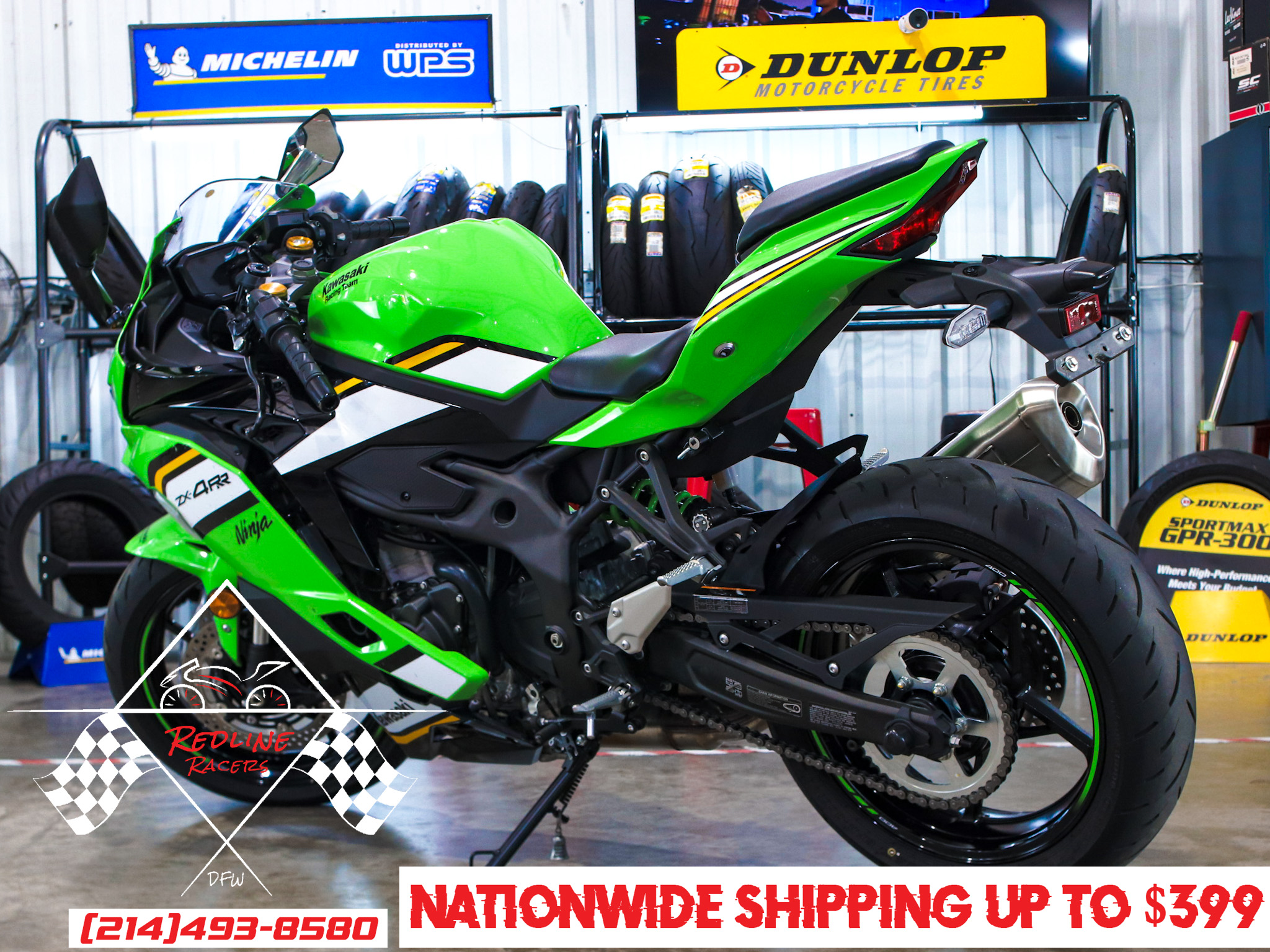 2025 KAWASAKI NINJA ZX4RR ABS - DFW Redline Racers