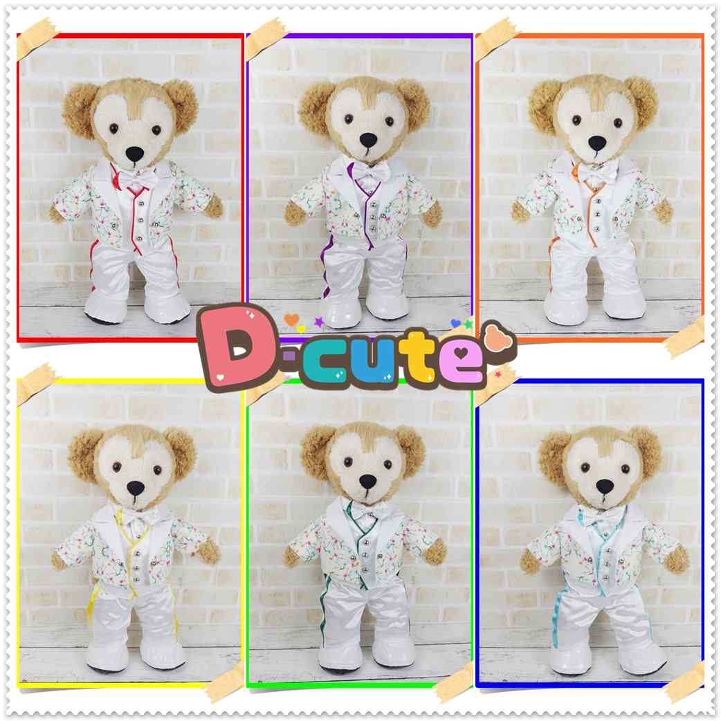 ダッフィー 衣装 Sサイズ (身長43cm) コスチューム 服 b64 黄色担当