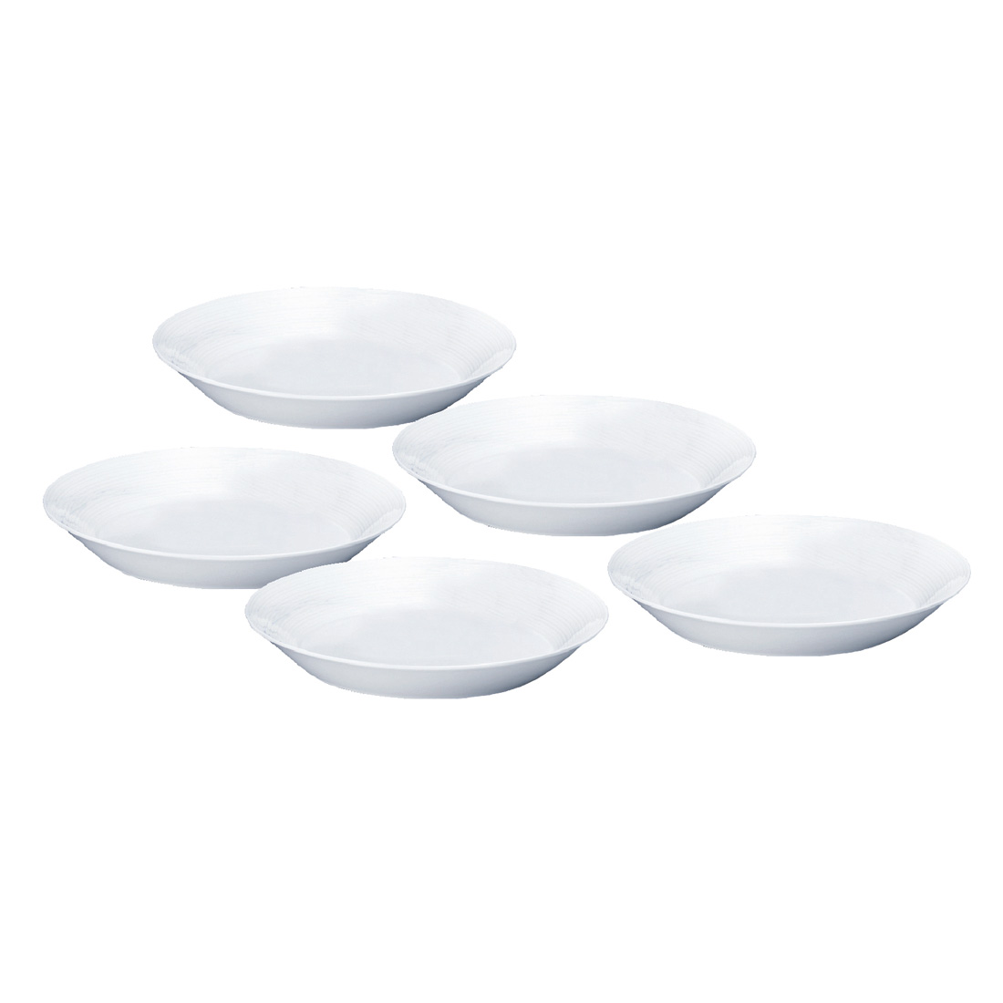 ブリッジ カレー&パスタプレートセット 22cm 5点セット 電子レンジ温め