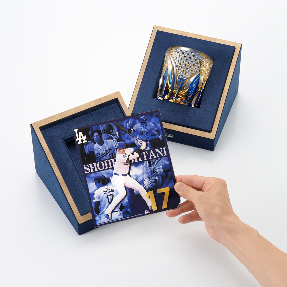 限定生産300個 》大谷翔平×江戸切子 ロックグラス ｜ エンスカイショップ