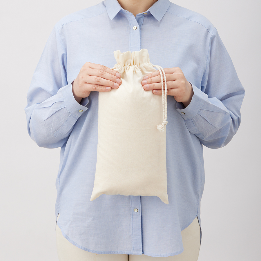 カチオン染めレギュラーブランケット（巾着付） - 環境にやさしいエコ