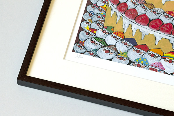 送料無料）【直筆サイン入り複製原画】谷口智則 『100にんの