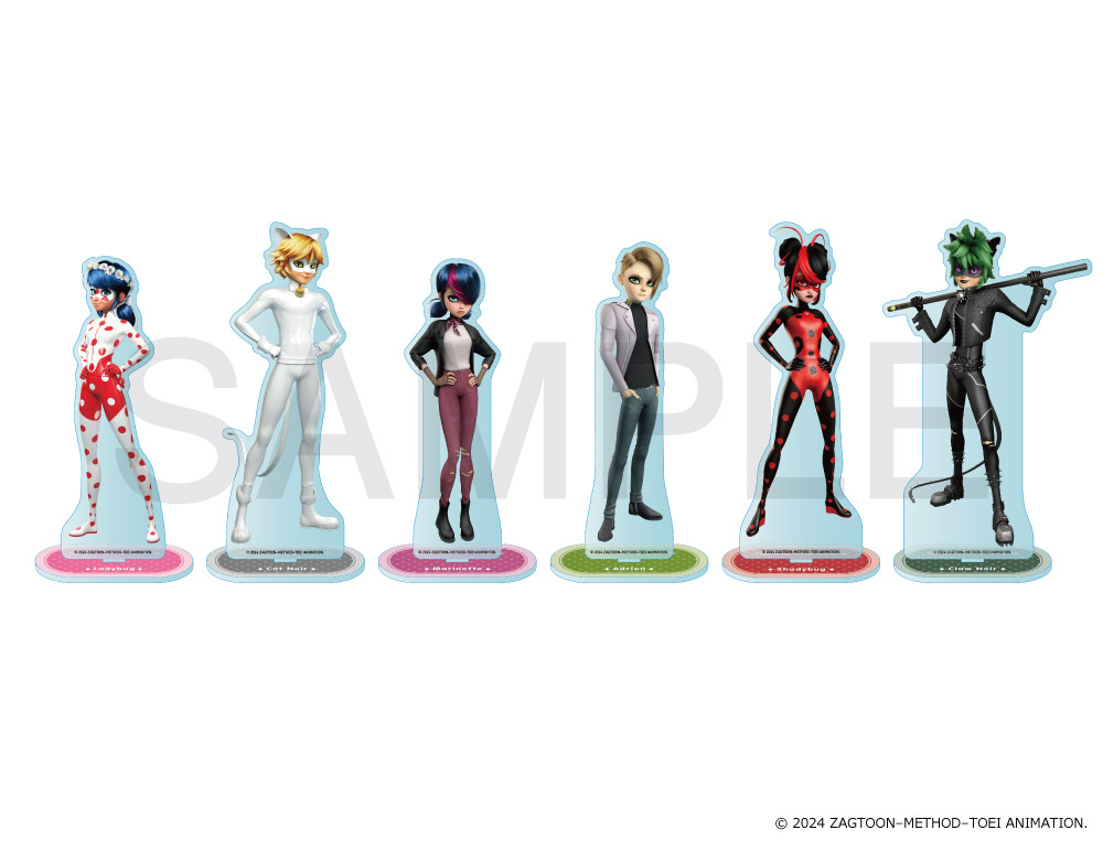 ミラキュラス レディバグ＆シャノワール×COLLABOCAFEHONPO BLANC 2024