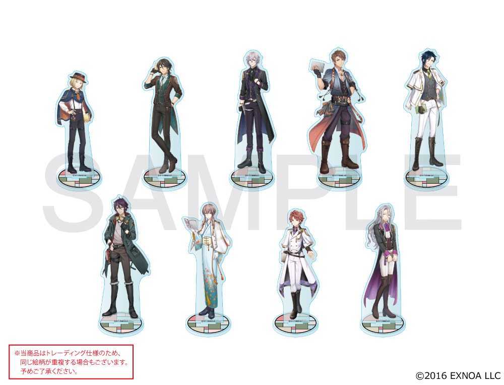 文豪とアルケミスト×きゃらドリ!! BLANCランダム販売等身アクリルスタンドA