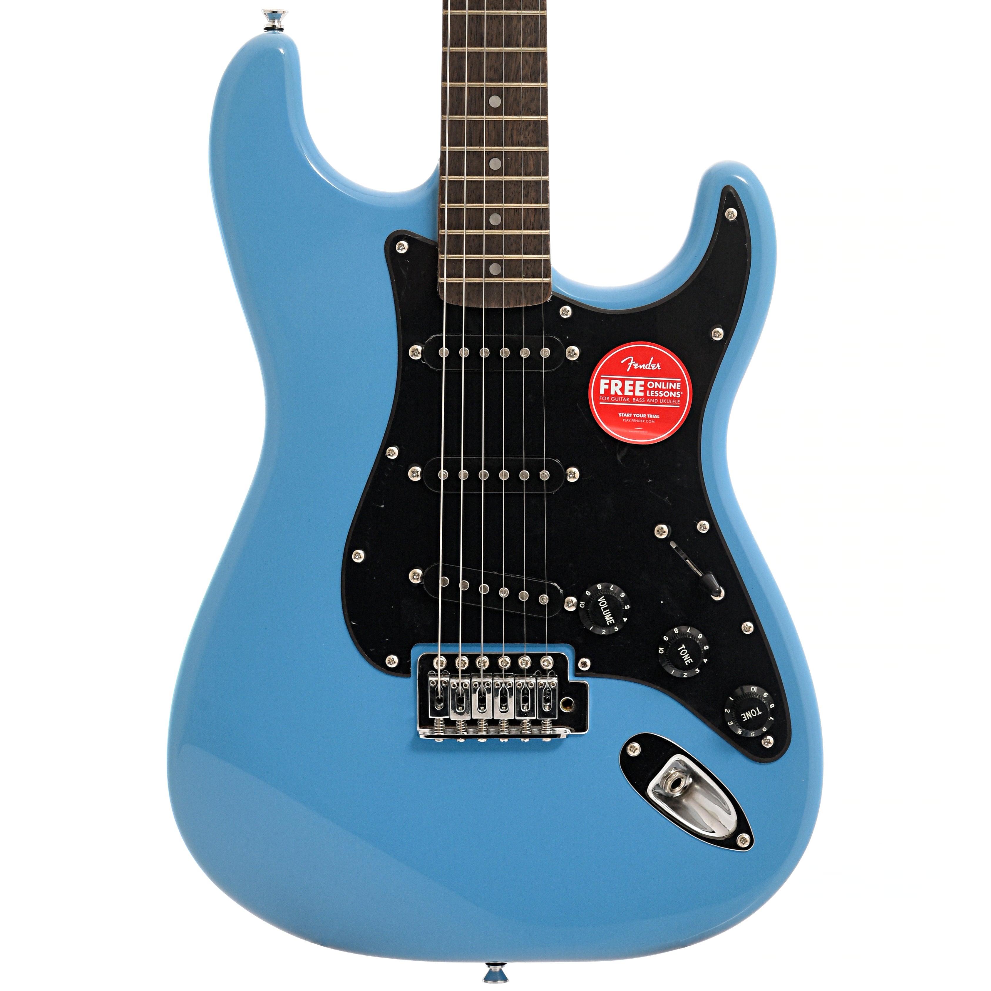 Squier Sonic Stratocaster, California Blue – Elderly Instruments