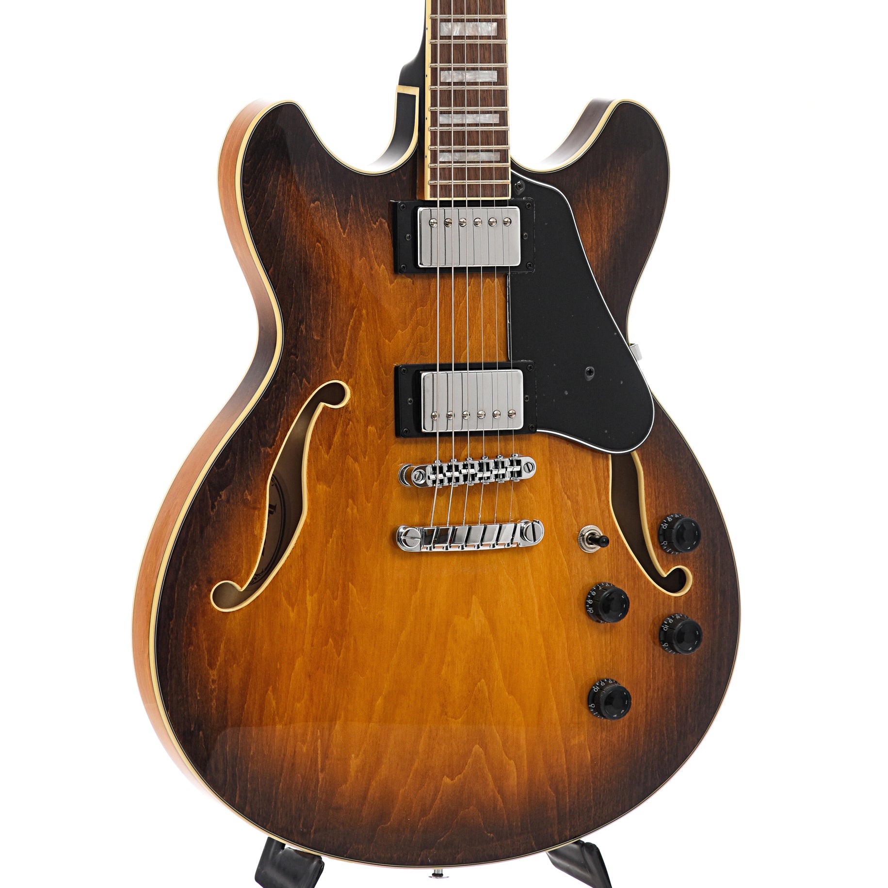 Ibanez Artcore AS73 Semi-Hollowbody Guitar, Tobacco Brown