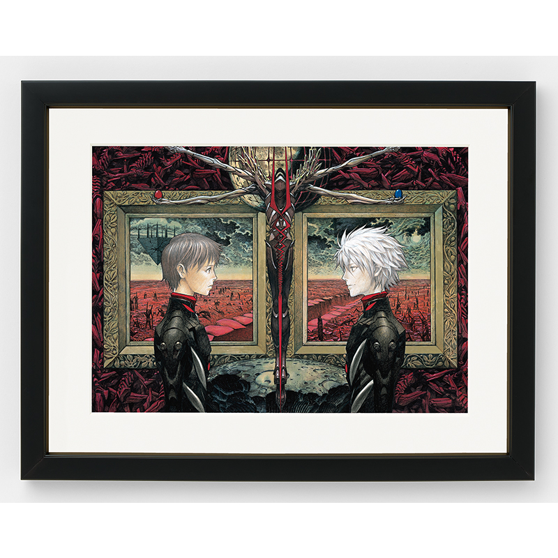 受注生産品】【エヴァンゲリオンイラスト集2007－2017】複製画展 松原